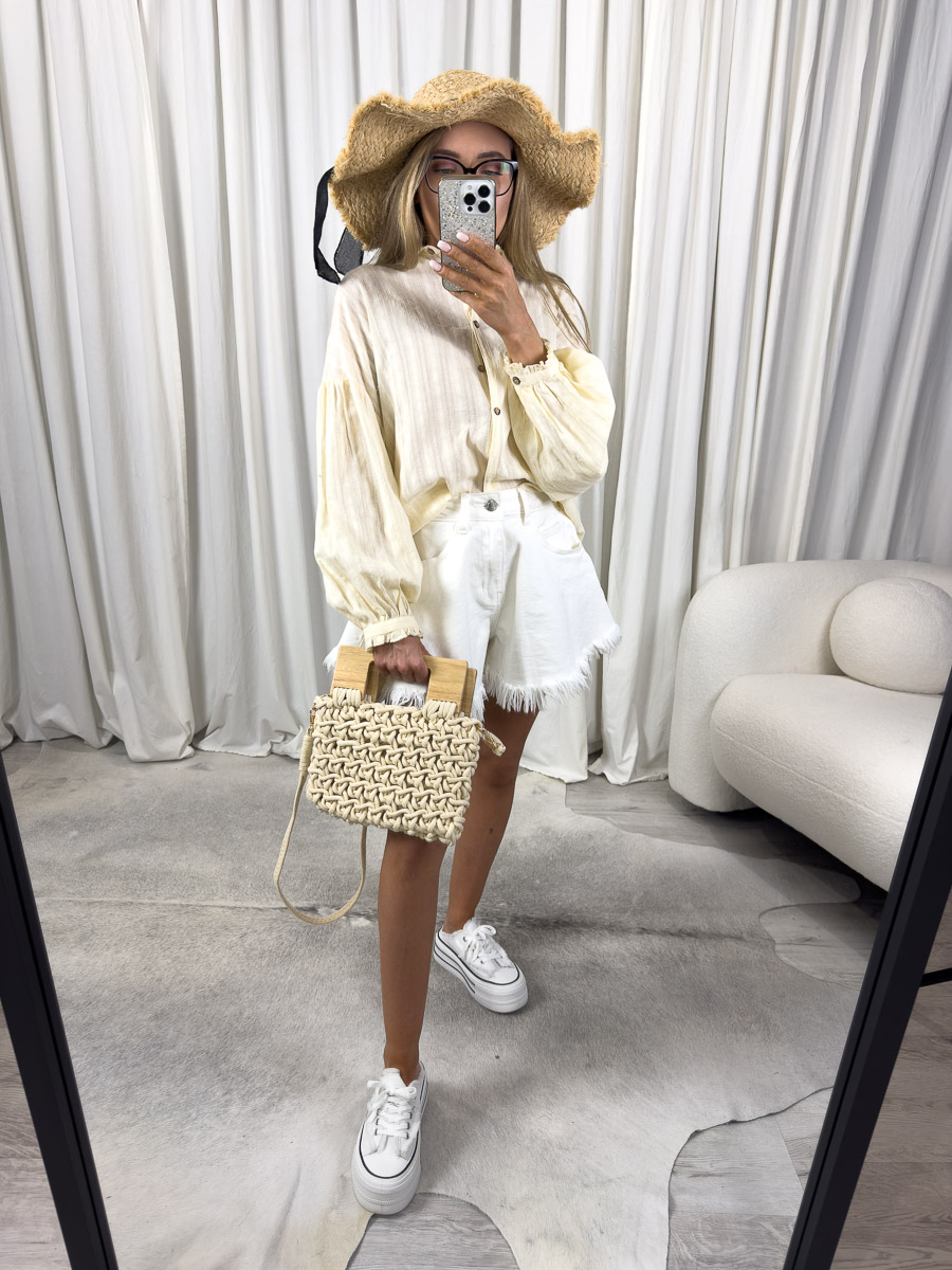 Zdjęcie produktowe sklepu internetowego z odzieżą damską – koszula Paloma Wiya żółta